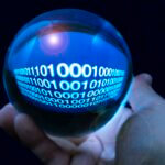 Glass ball digits